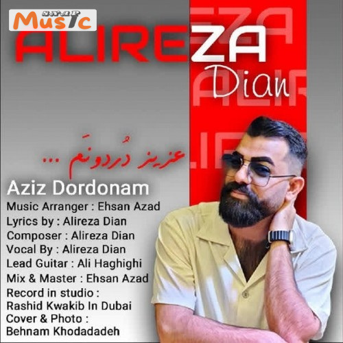 دانلود آهنگ عزیز دردونم از علیرضا دیان (کیفیت 320 و 128) + متن آهنگ🎤