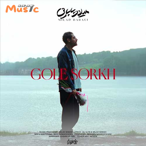 دانلود آهنگ گل سرخ از میلاد بابایی (کیفیت 320 و 128) + متن آهنگ🎤